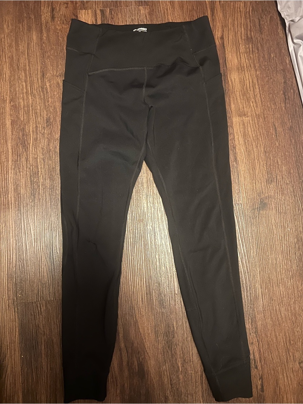 Brooks Black High-Waist Performance Leggings